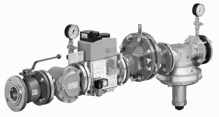 Dungs Gas Train for engines/gensets